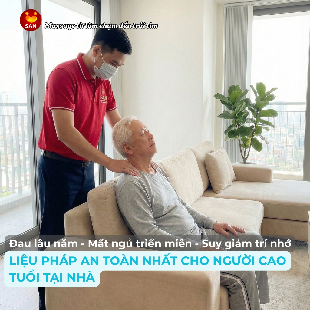 Home-Based Therapeutic Massage for the Elderly, Chronic Pain Patients, and Insomnia Patients in District 3, Phu My Hung, and Vinhomes Central Park