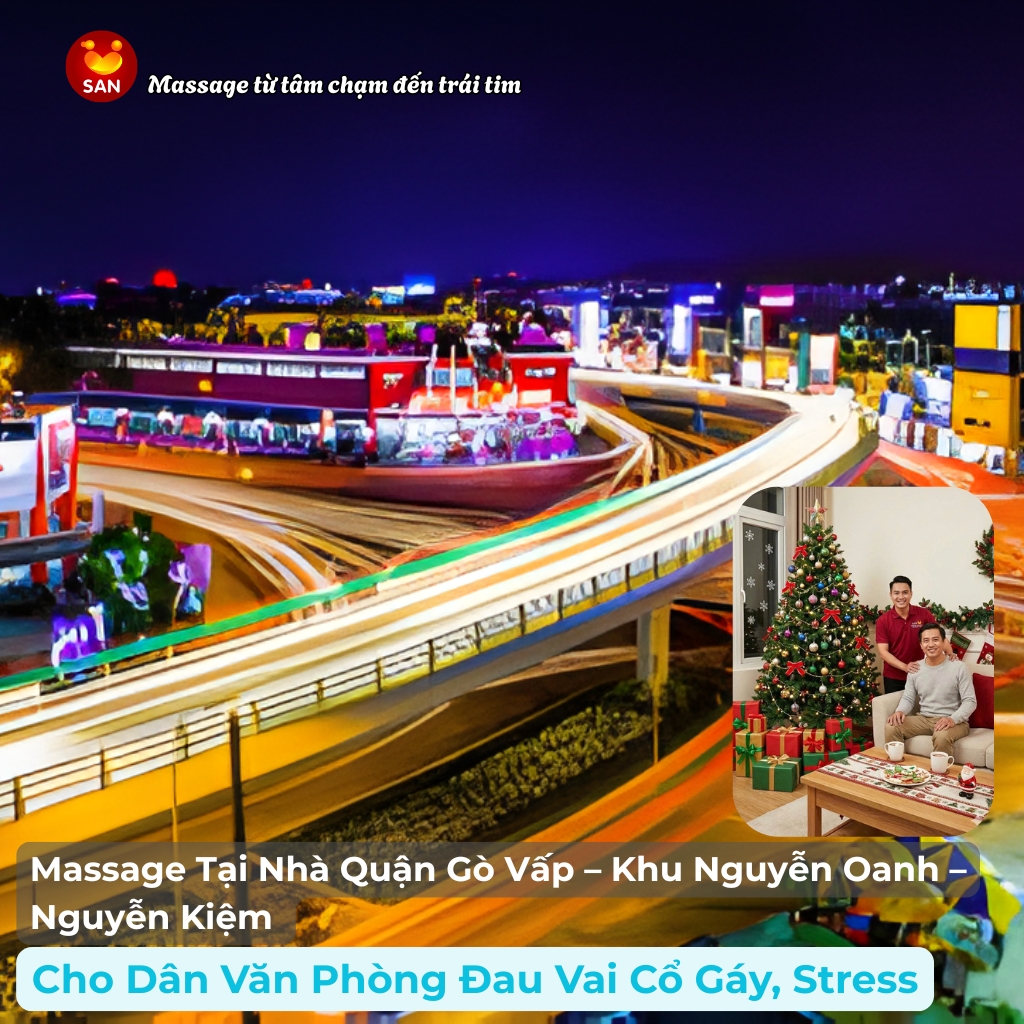 Dịch vụ Massage Trị Liệu Vai Cổ Gáy Tại Nhà Quận Gò Vấp