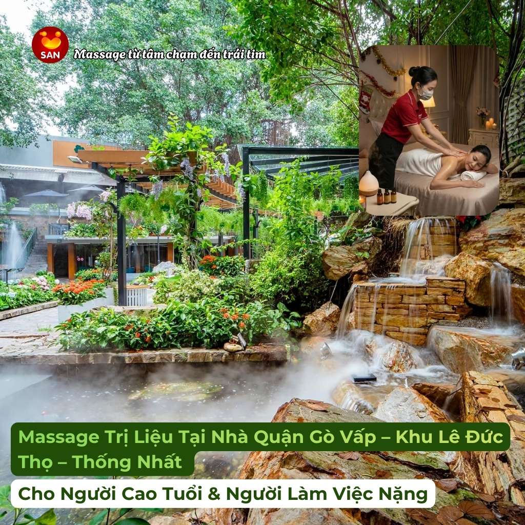 Massage trị liệu tại nhà Gò Vấp