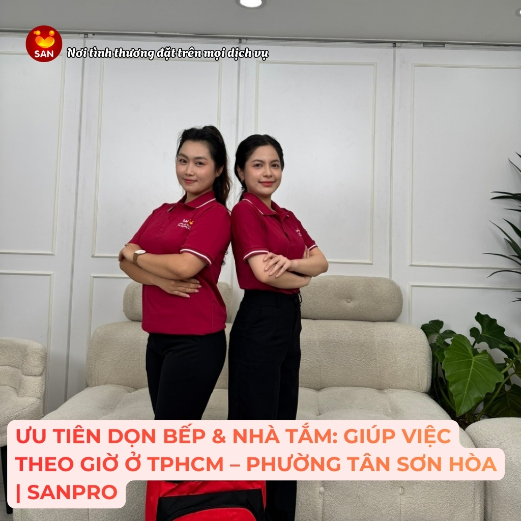 Giúp việc theo giờ Phường Tân Sơn Hòa