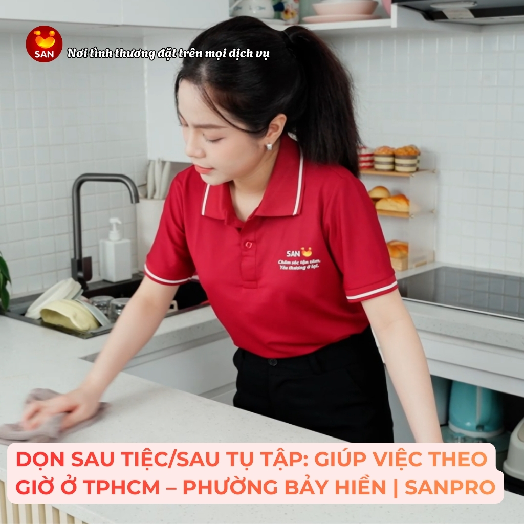 Giúp việc theo giờ Phường Bảy Hiền