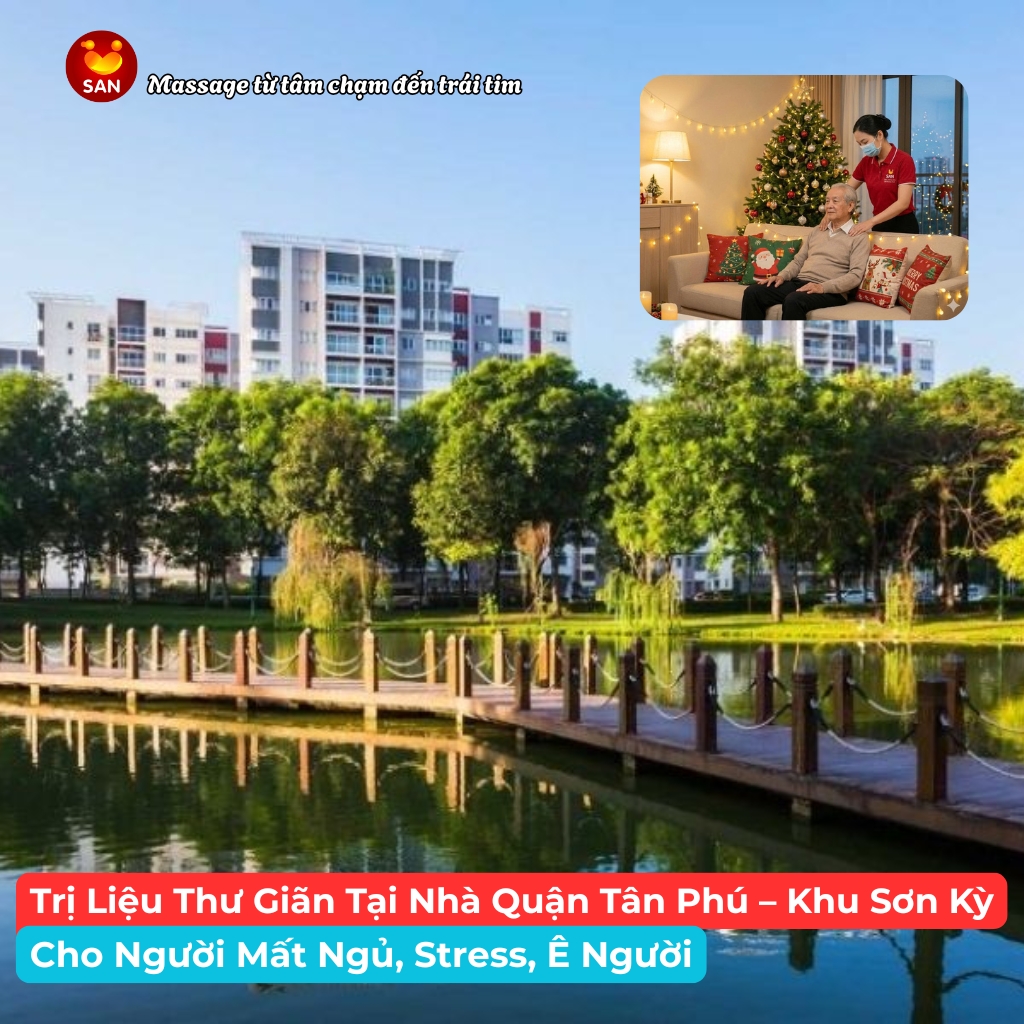 Massage Trị Liệu Thư Giãn Tại Nhà Quận Tân Phú