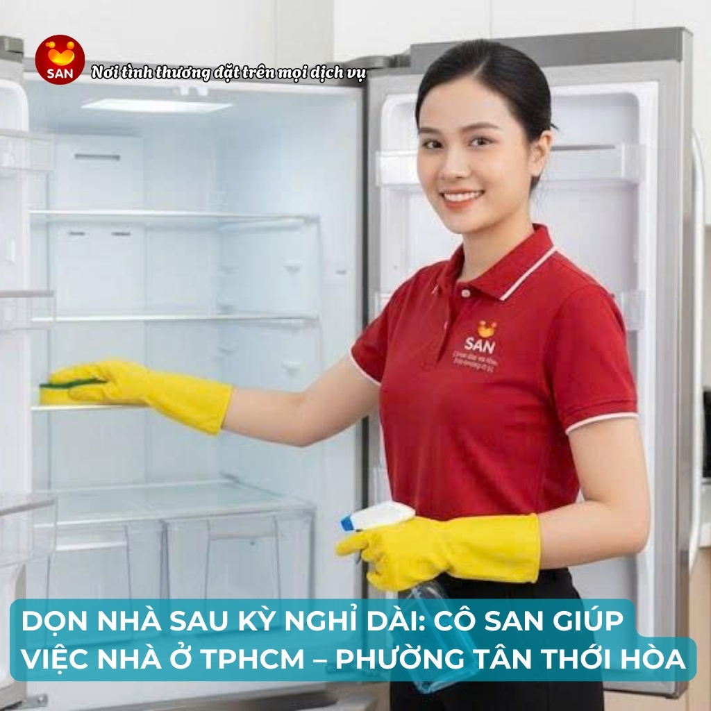 giúp việc nhà theo giờ Phường Tân Thới Hòa