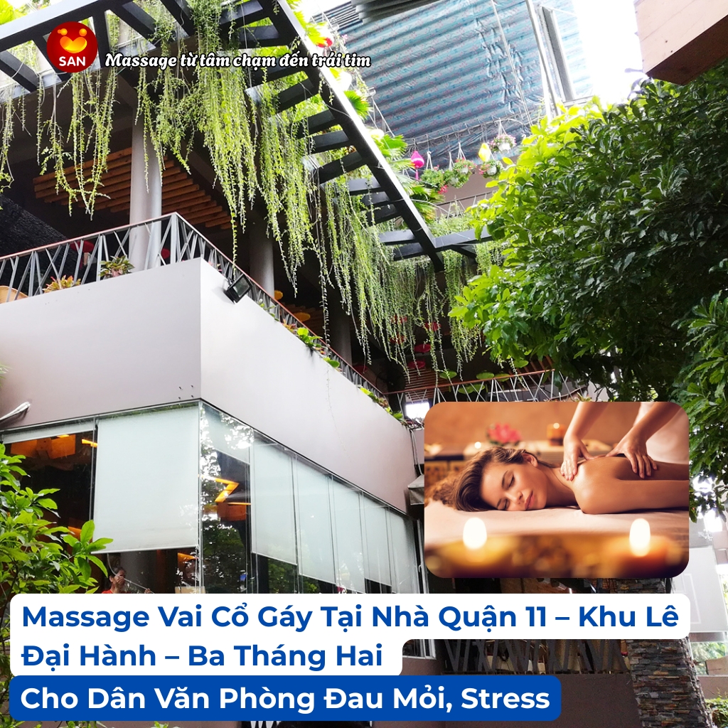 Massage Vai Cổ Gáy Tại Nhà