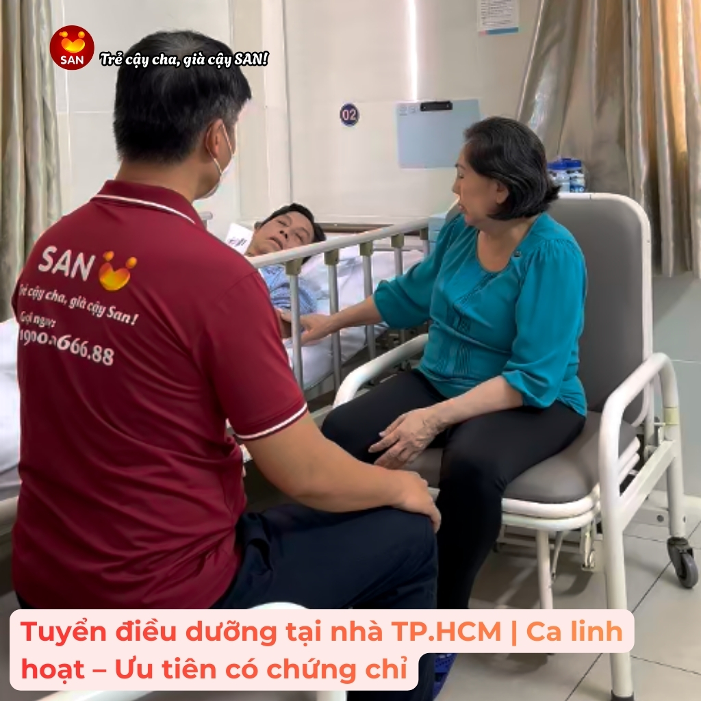 việc làm chăm sóc người bệnh tại nhà