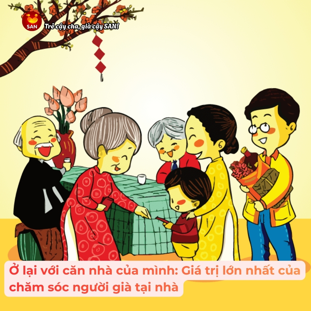 chăm sóc người già tại nhà