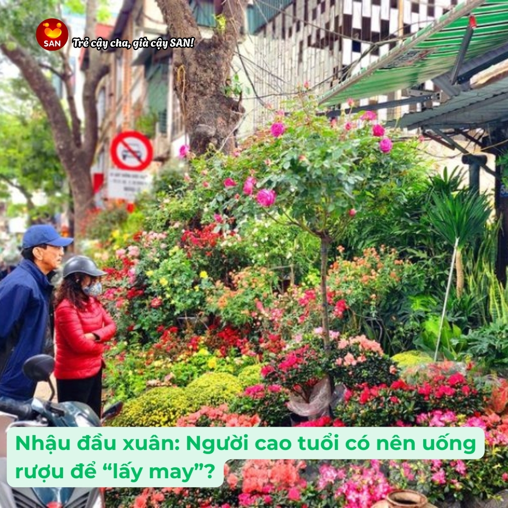 Sức khỏe người già và rượu bia