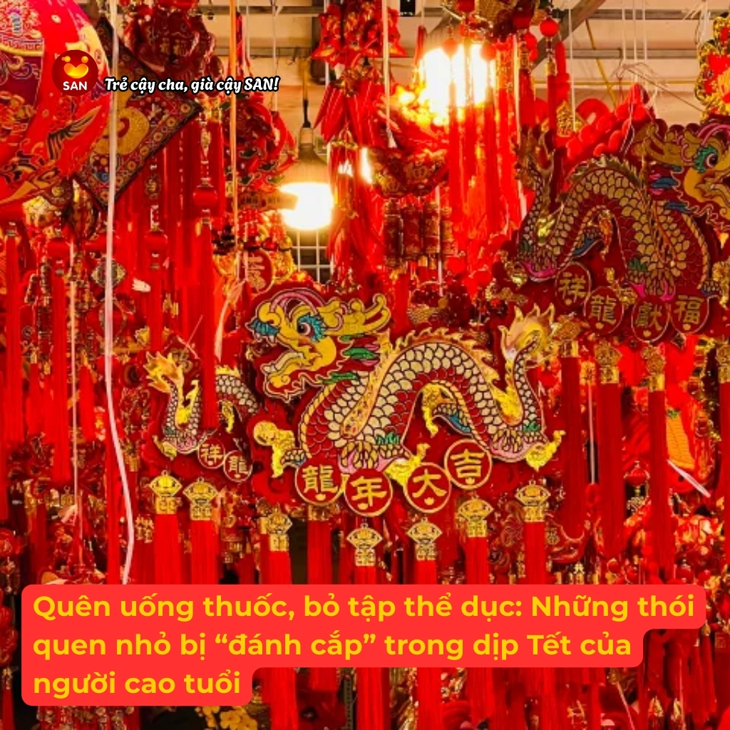 Duy trì thói quen người cao tuổi