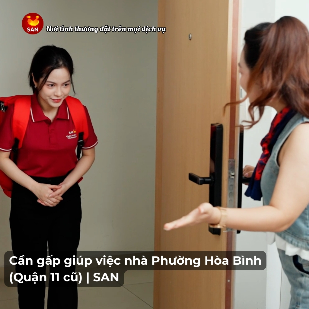 giúp việc nhà Phường Hòa Bình