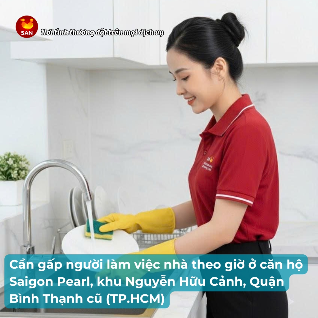 Dịch vụ làm việc nhà theo giờ