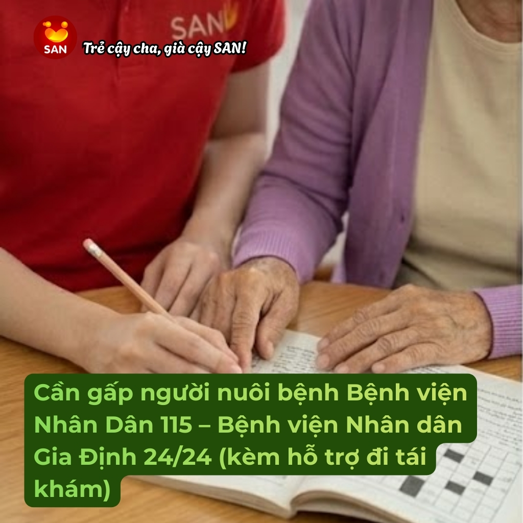 Nuôi bệnh 24/24