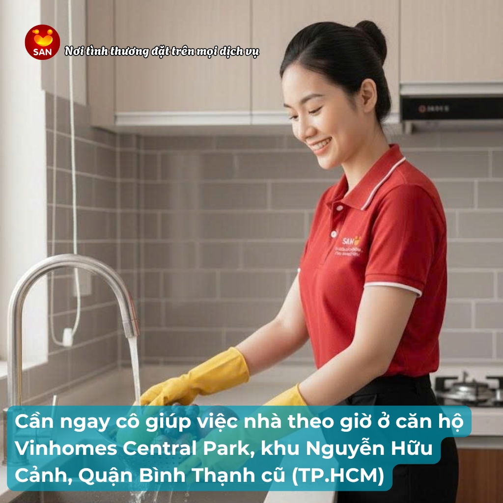 Giúp việc nhà theo giờ
