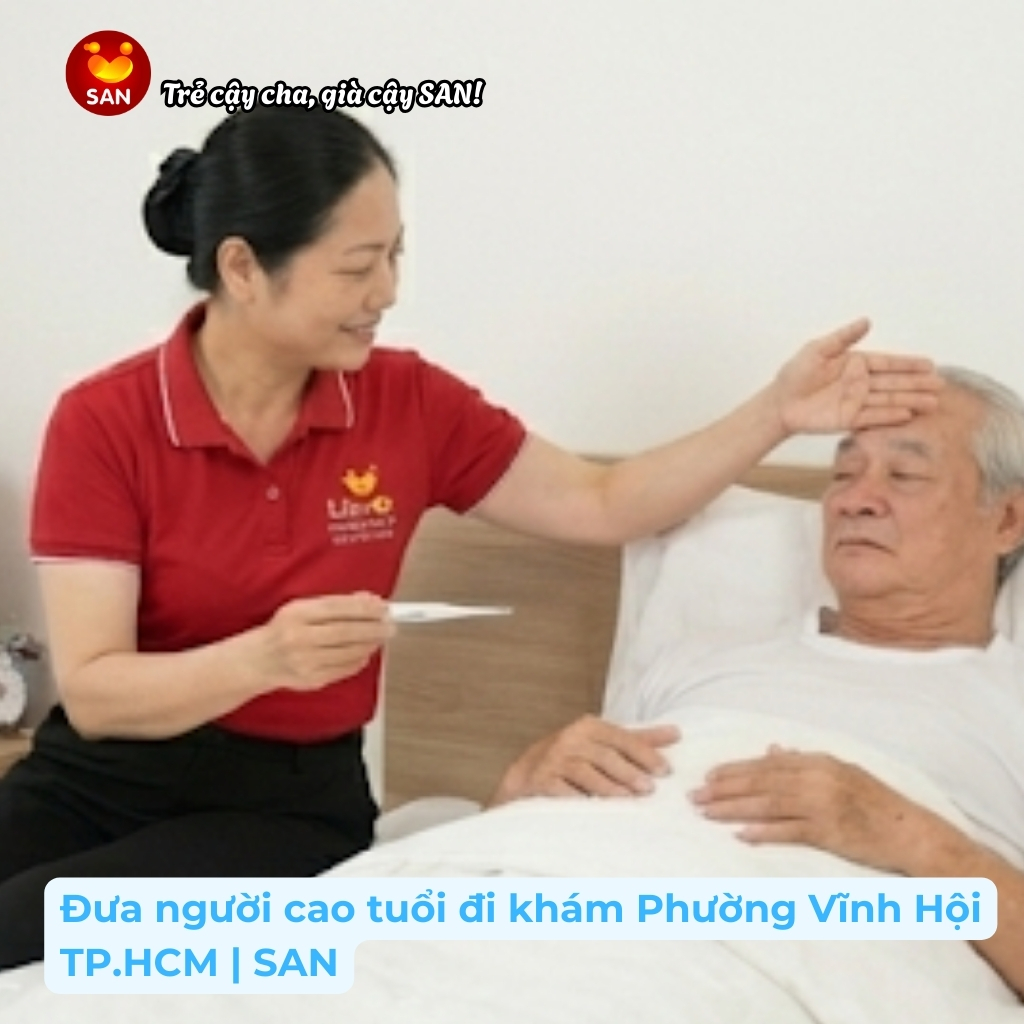 Dịch vụ đưa người cao tuổi đi khám