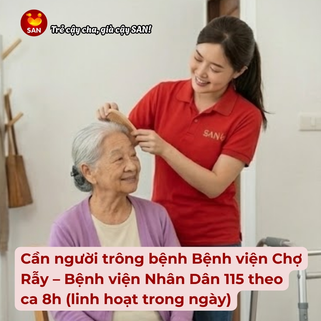Dịch vụ trông bệnh theo ca 8h