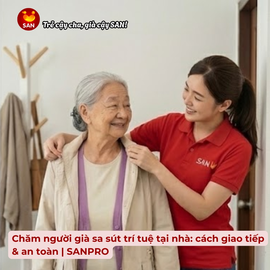 chăm sóc người già sa sút trí tuệ