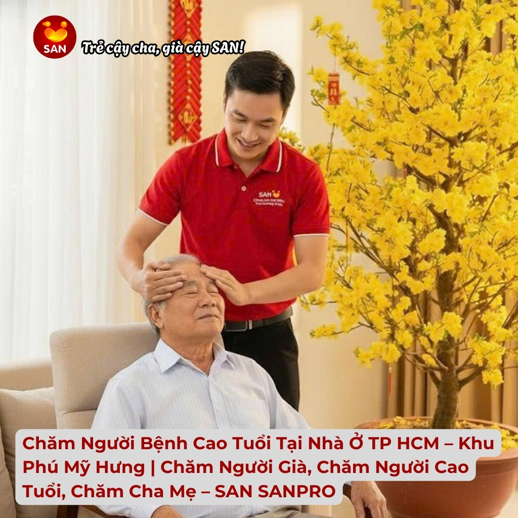 chăm người bệnh cao tuổi tại nhà