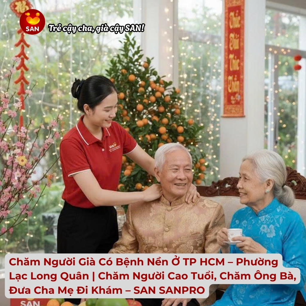 Chăm sóc người già có bệnh nền