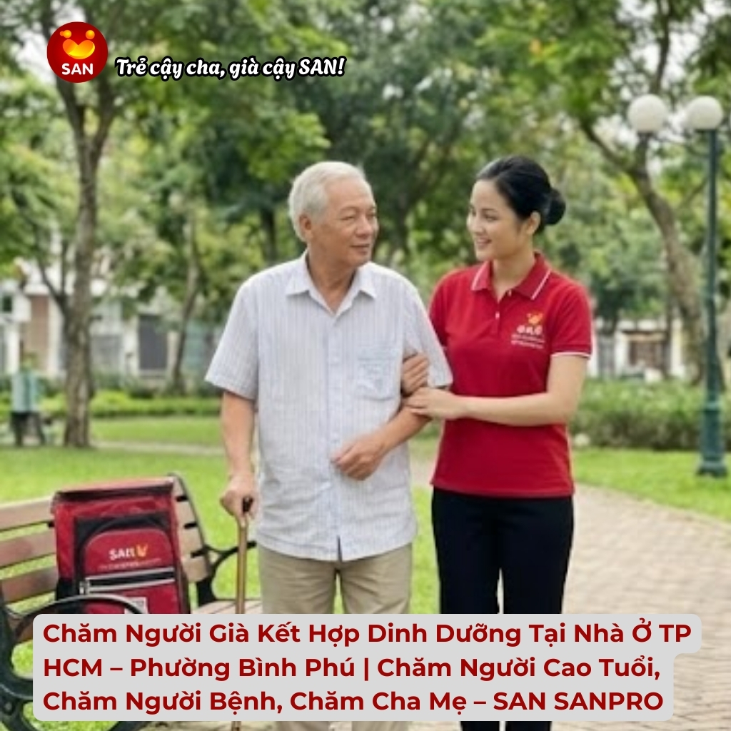chăm người già kết hợp dinh dưỡng