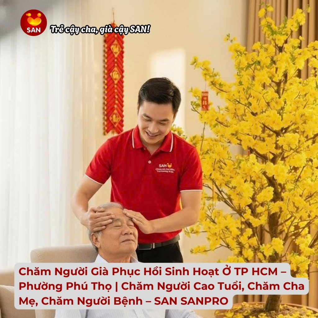Chăm Người Già Phục Hồi Sinh Hoạt