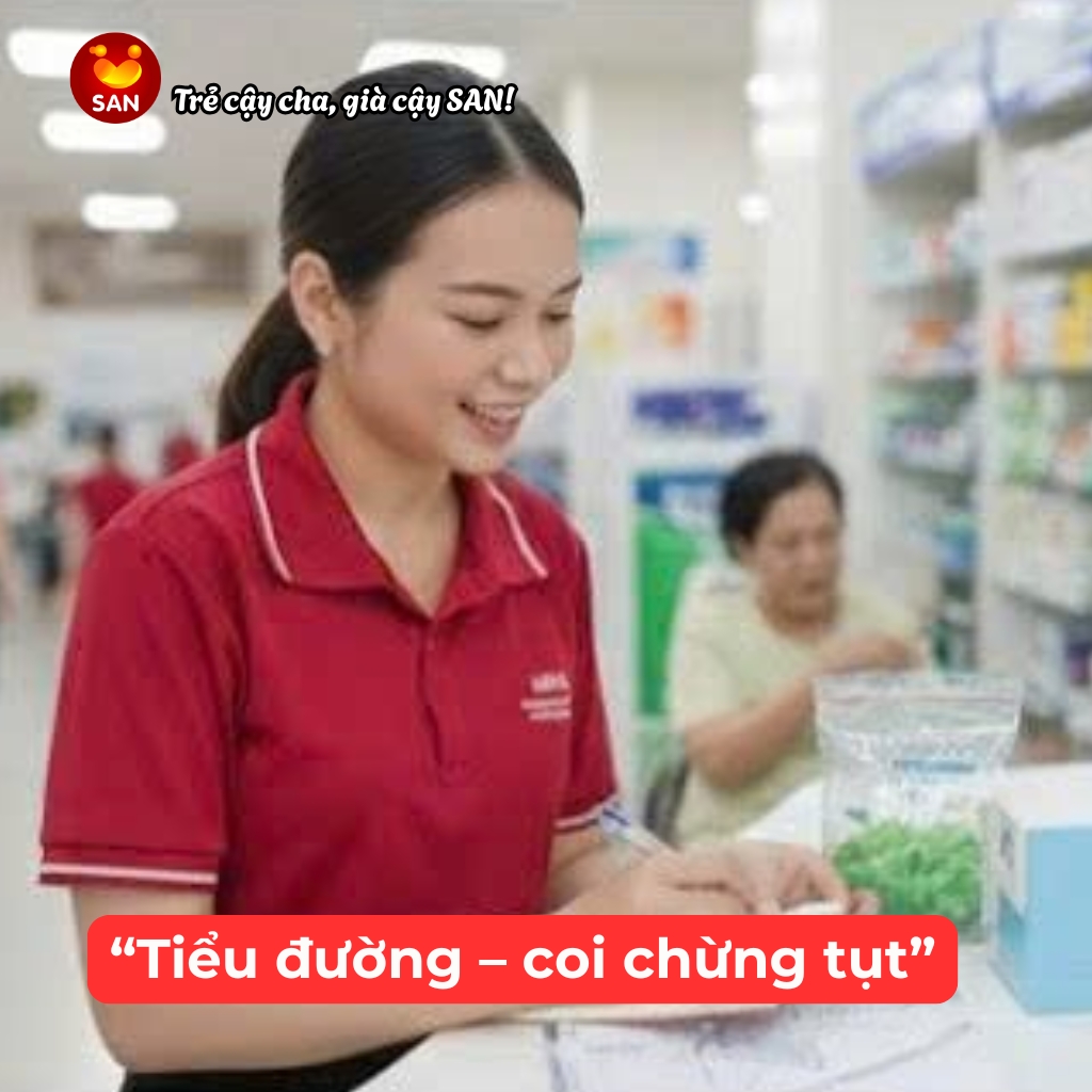 Chăm sóc người già tiểu đường