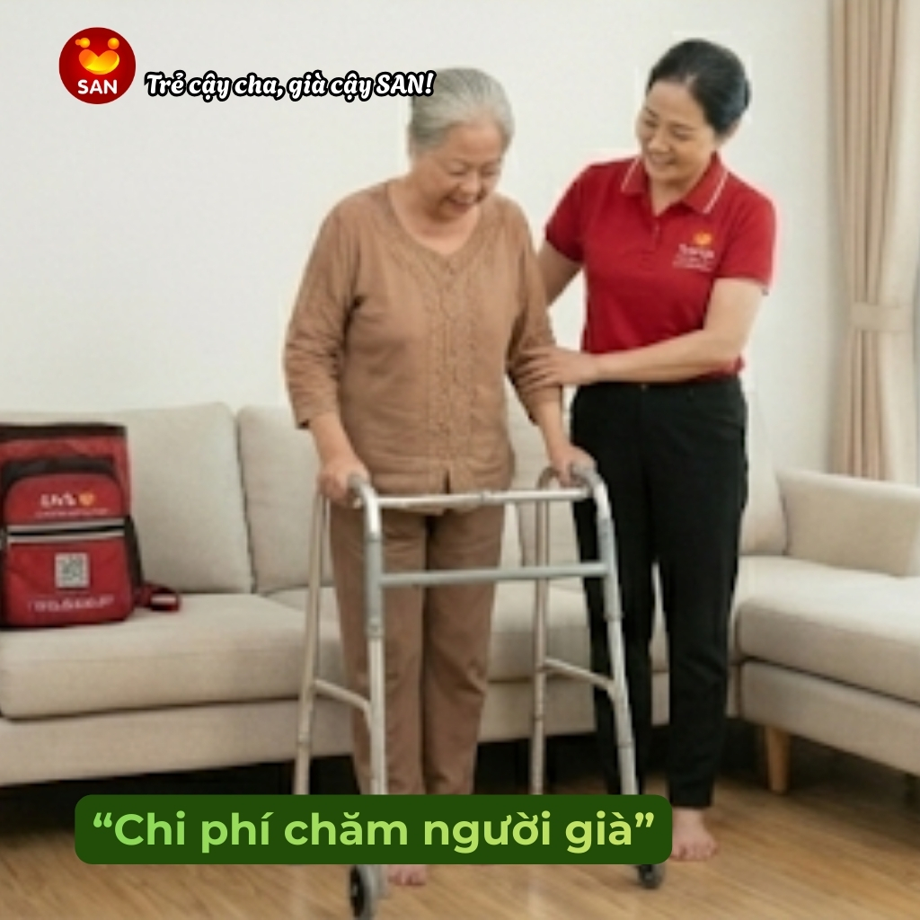 chăm người già tại nhà