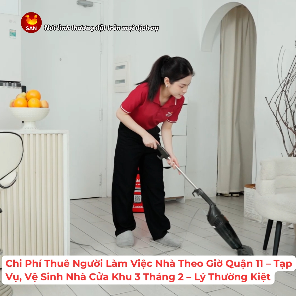 thuê người giúp việc nhà theo giờ Quận 11