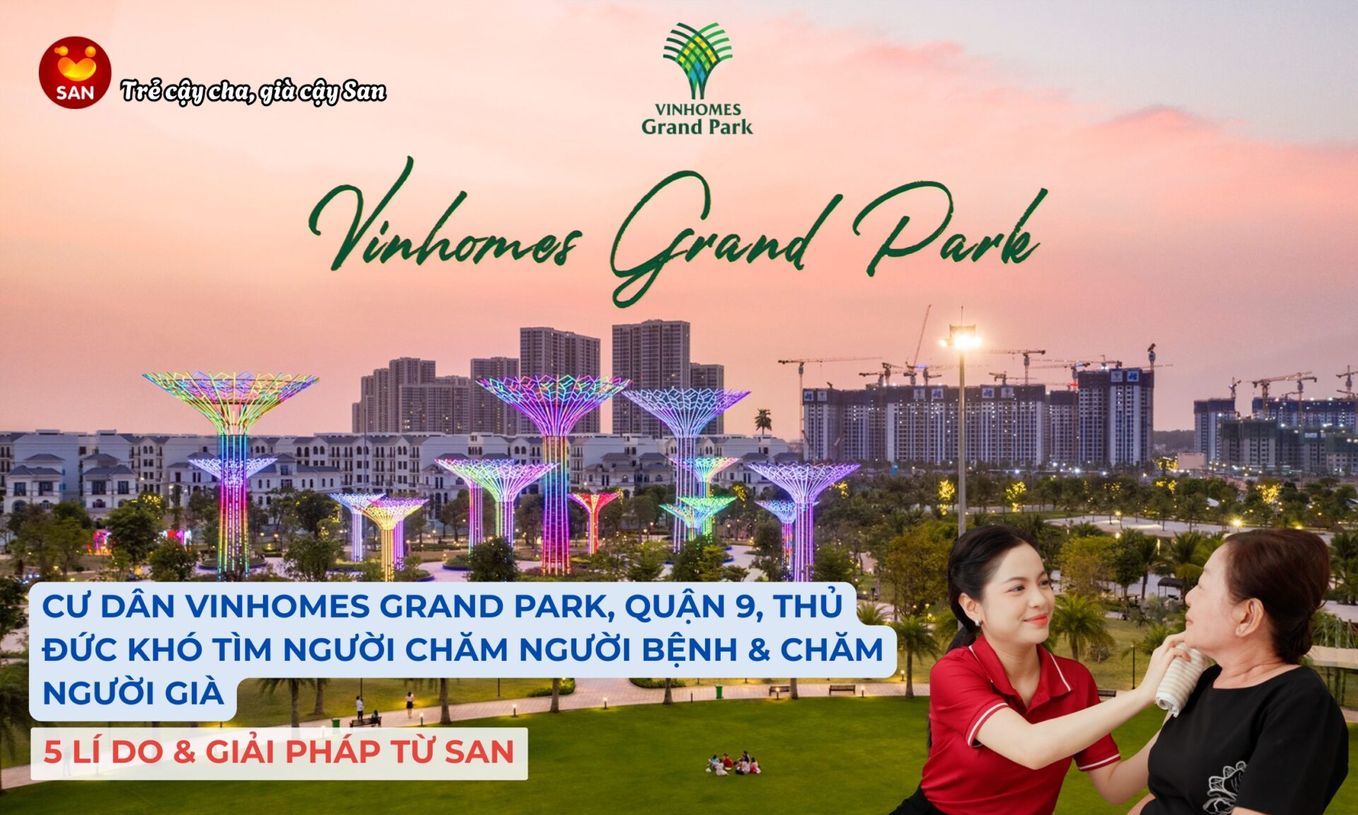 Chăm sóc người bệnh Vinhomes Grand Park