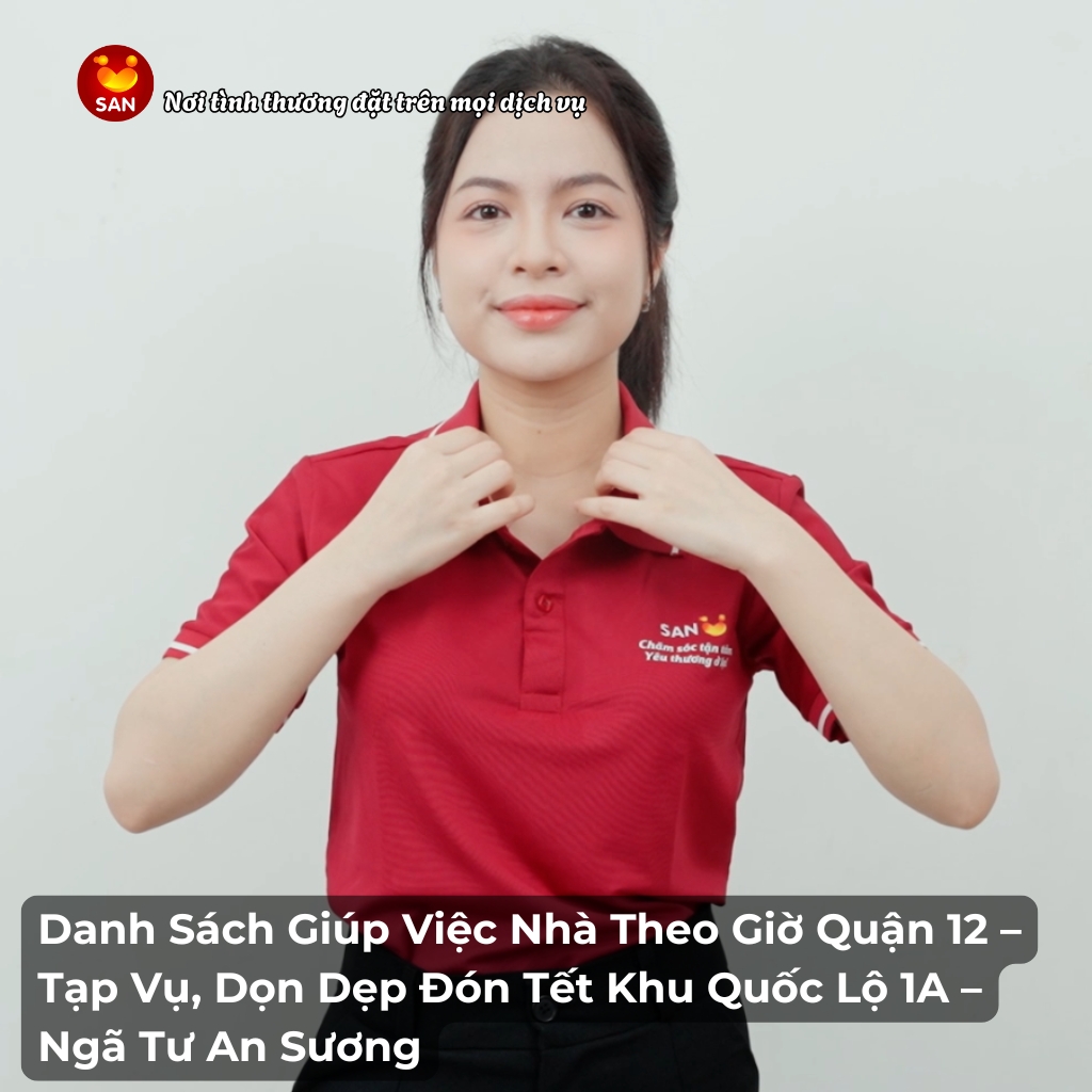 giúp việc nhà theo giờ Quận 12