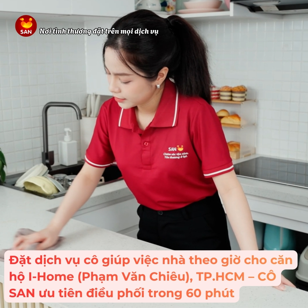 dịch vụ giúp việc nhà theo giờ I-Home (Phạm Văn Chiêu)