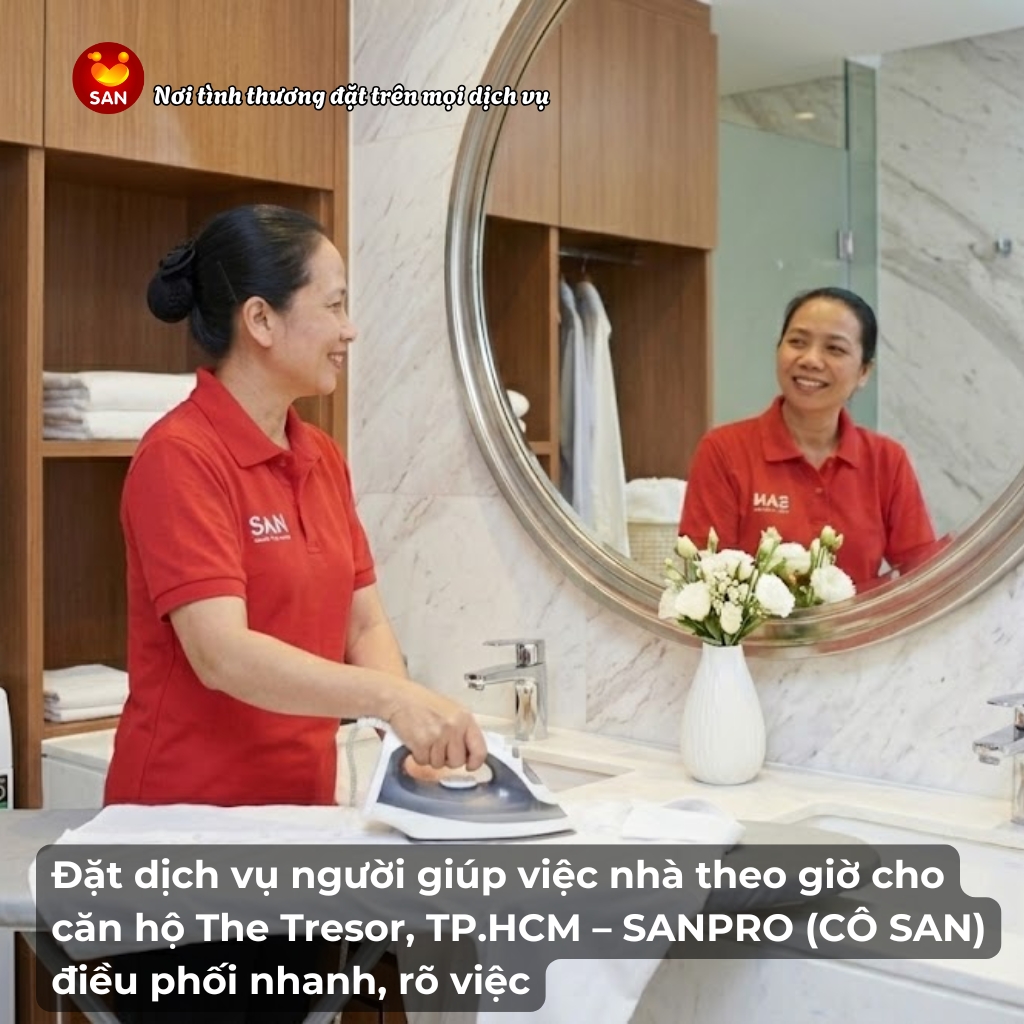 giúp việc nhà theo giờ The Tresor TP.HCM