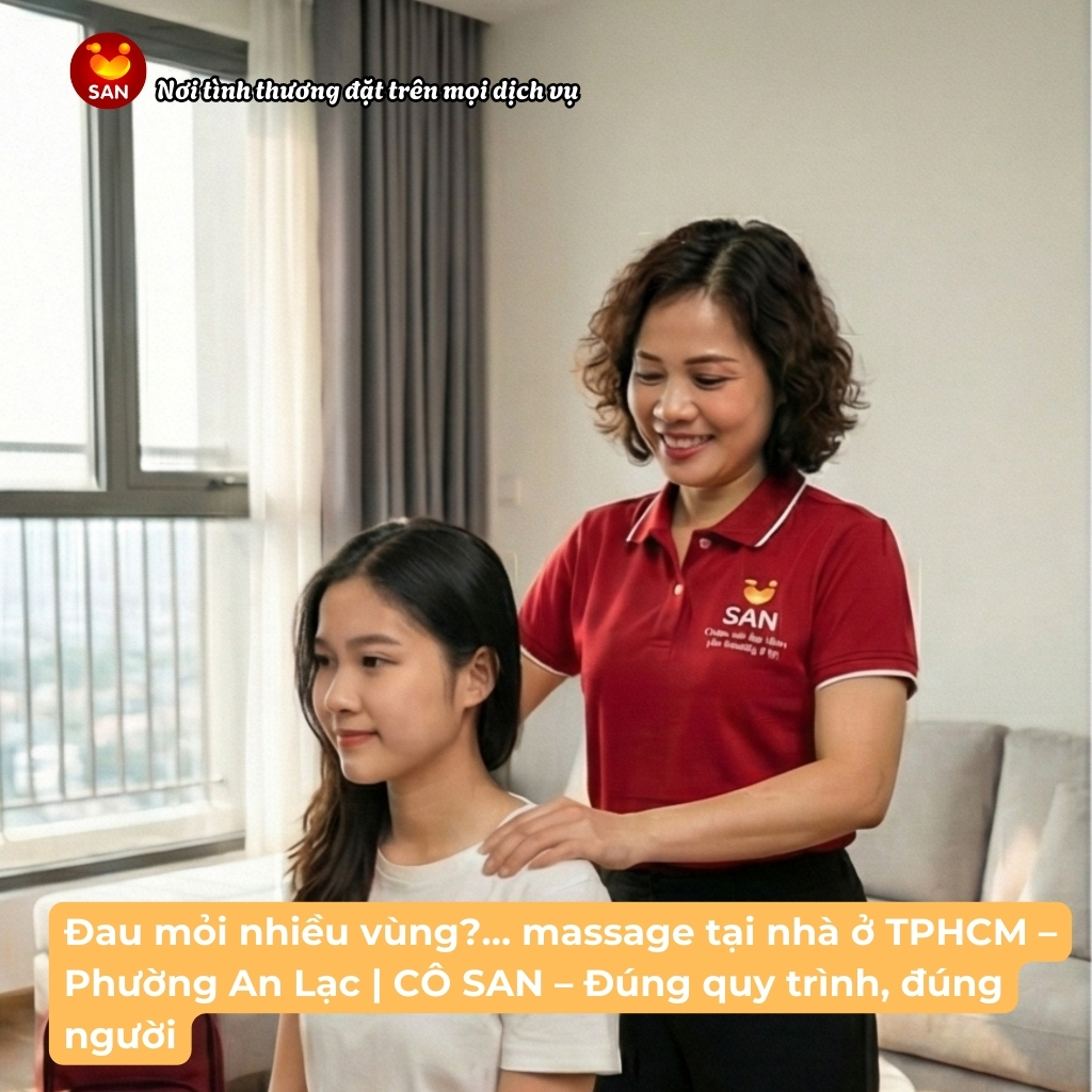 Massage trị liệu tại nhà