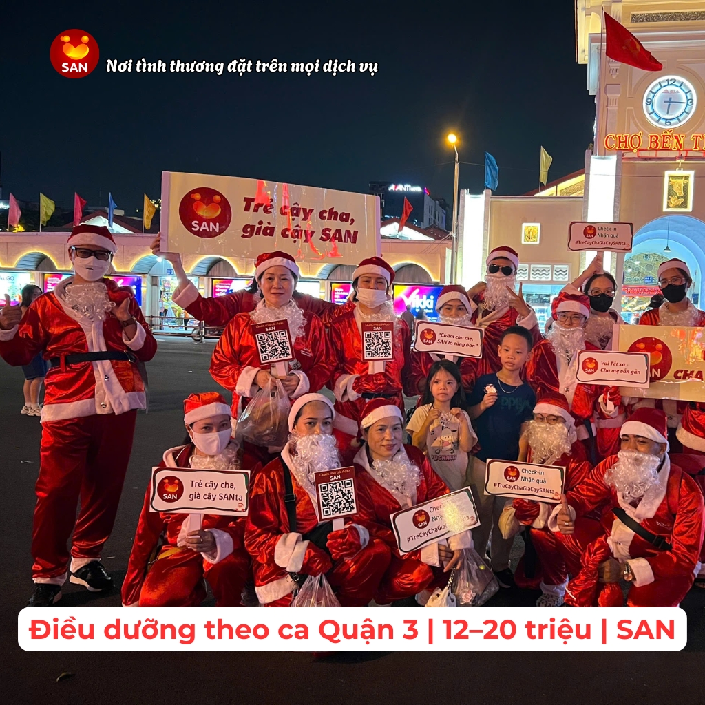 Điều dưỡng theo ca Quận 3