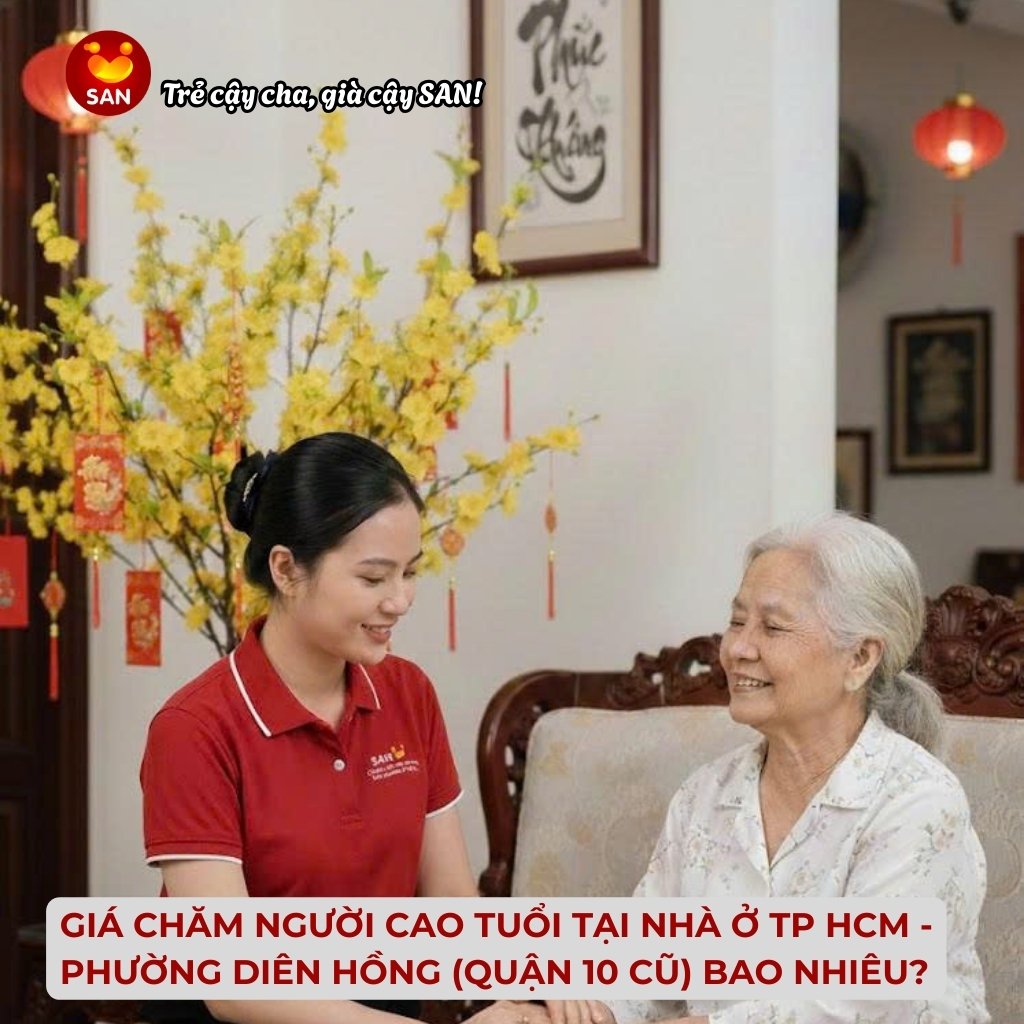 giá chăm người cao tuổi tại nhà