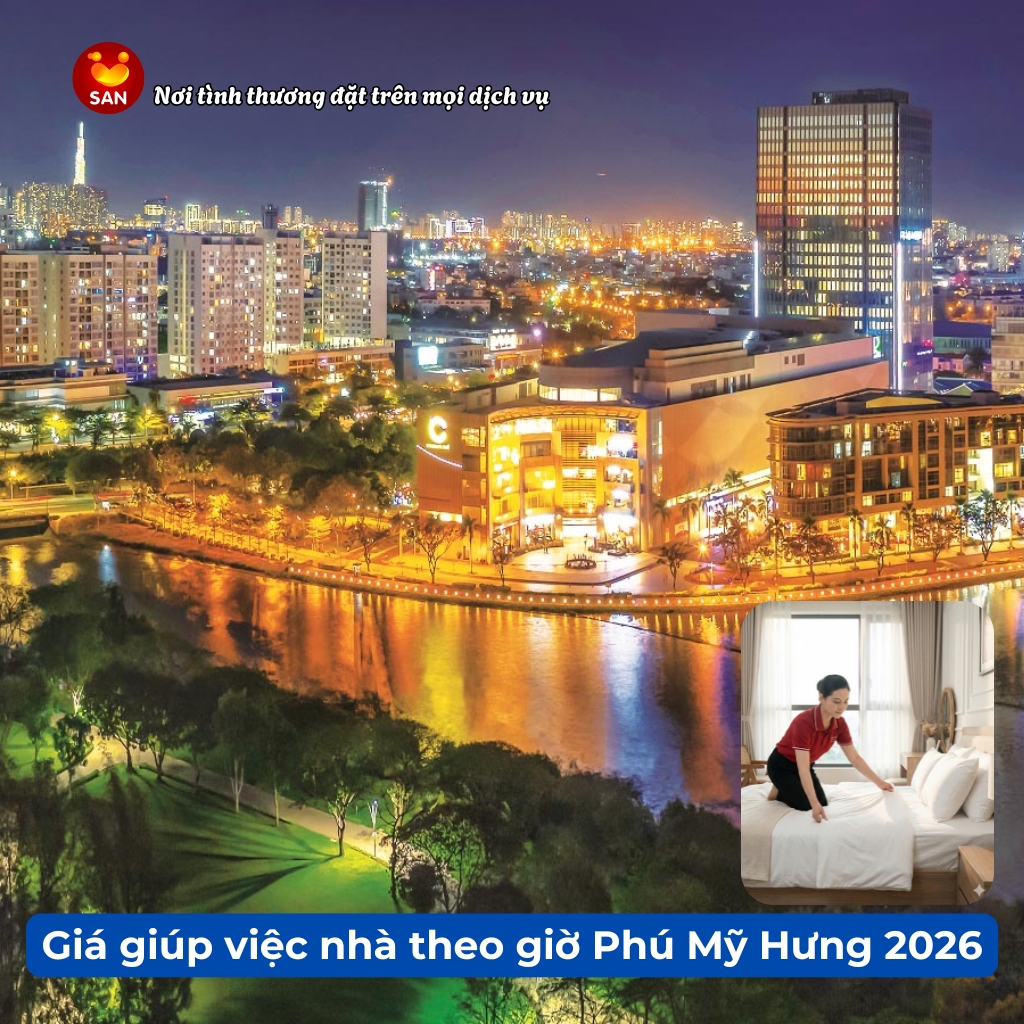 giúp việc nhà theo giờ Quận 3