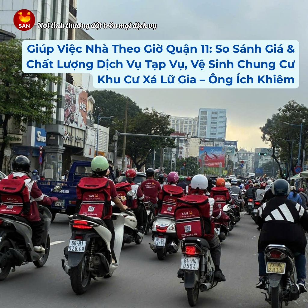 Giúp Việc Nhà Theo Giờ Quận 11