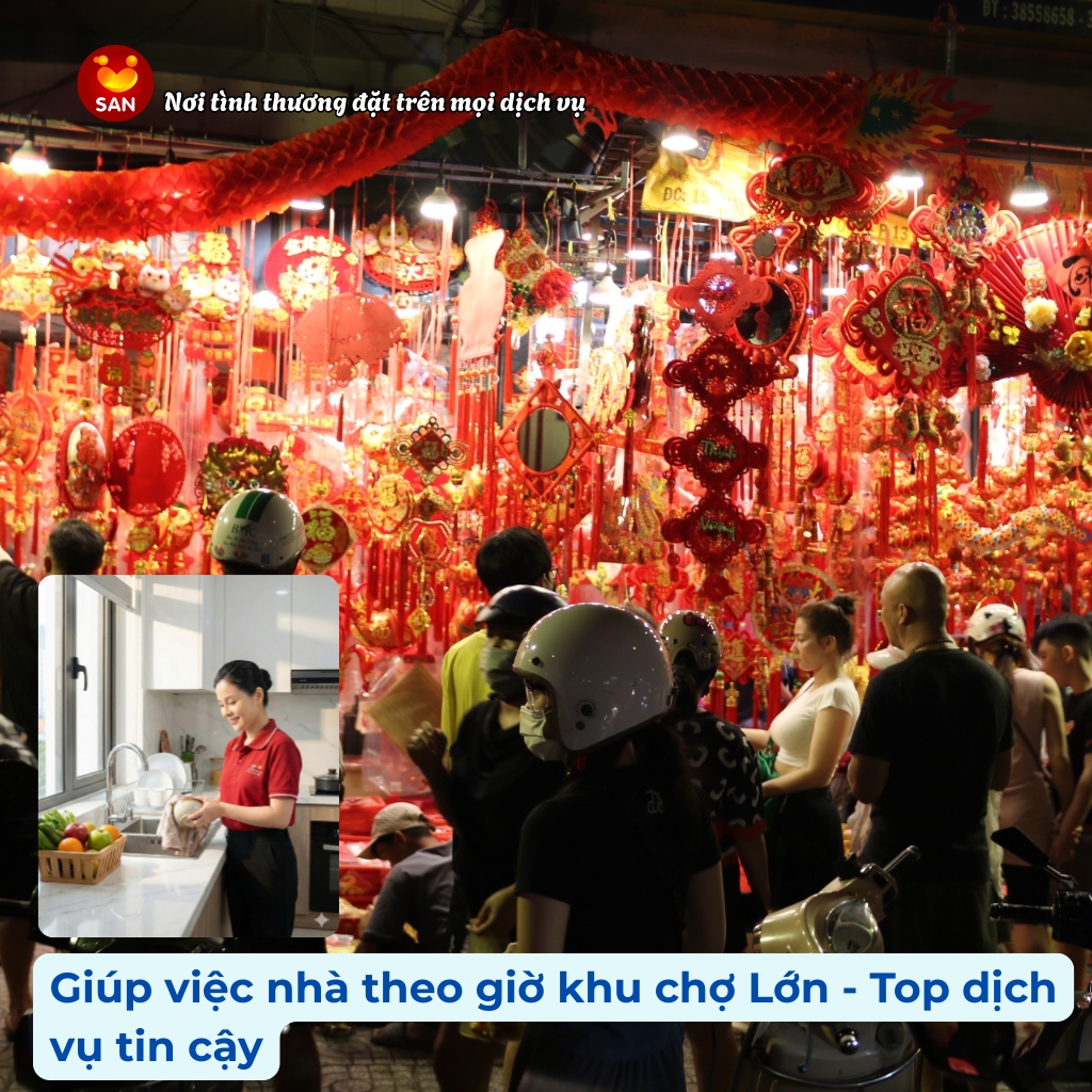 Giúp việc nhà Chợ Lớn