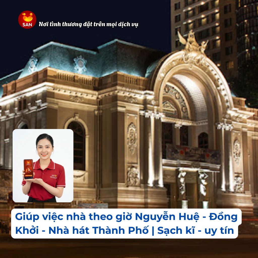 giúp việc theo giờ Nguyễn Huệ Đồng Khởi Quận 1