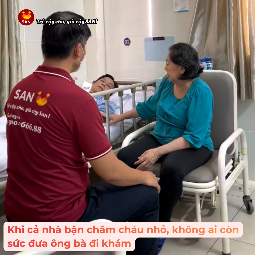 Dịch vụ chăm sóc người già tại nhà