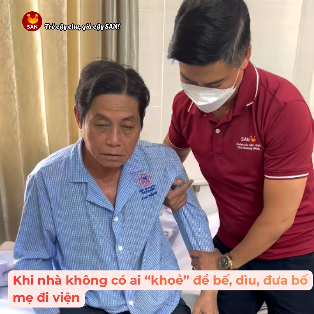 Đưa người già đi khám bệnh, Hỗ trợ đưa người bệnh đi khám