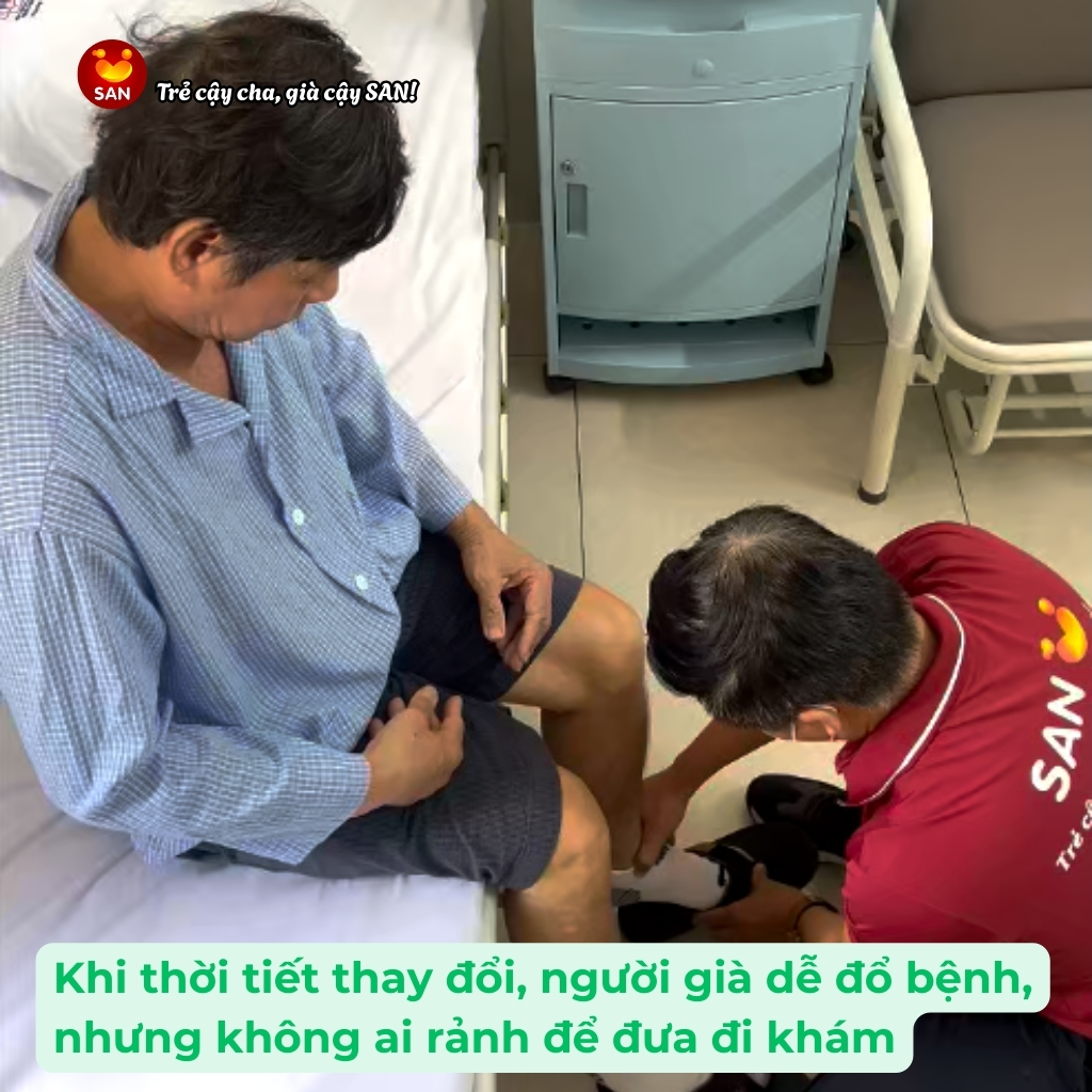 Dịch vụ hỗ trợ người già đi khám bệnh
