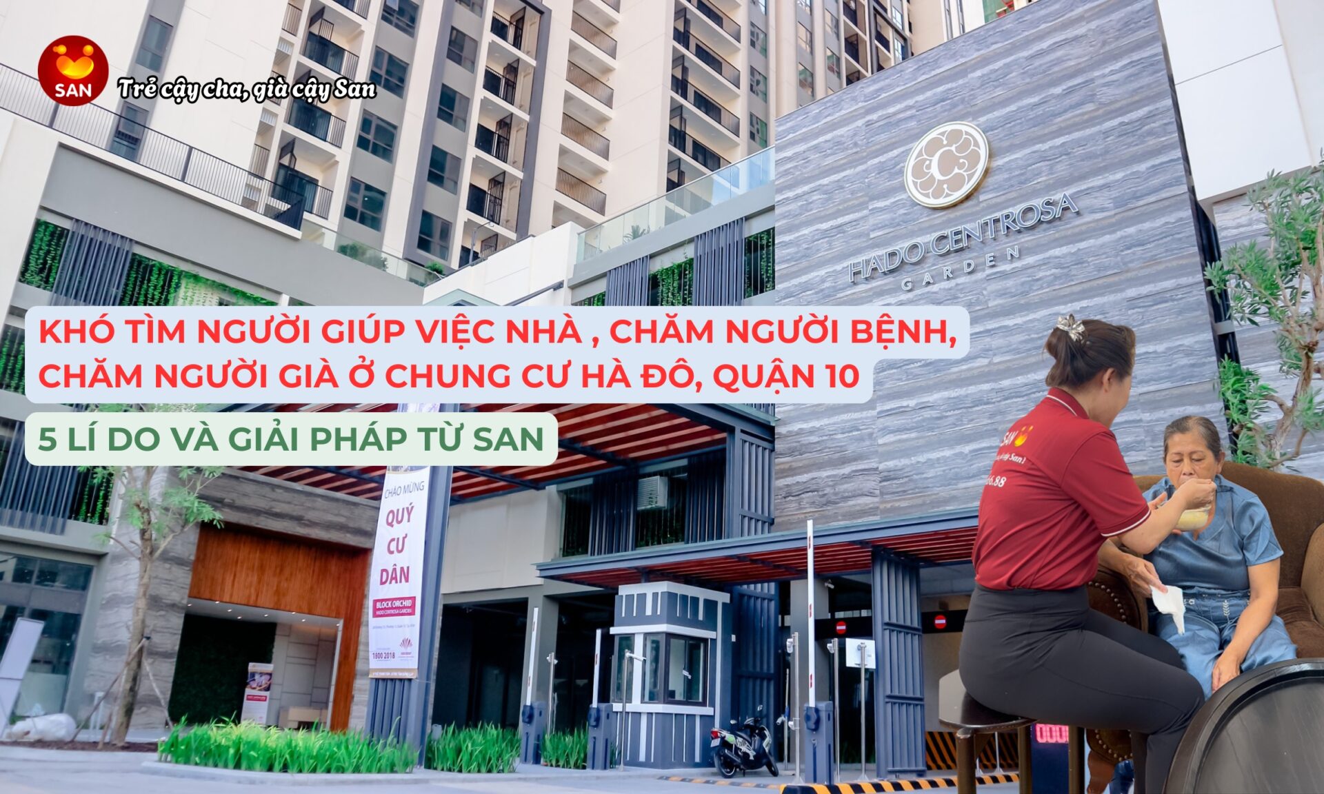 Chăm sóc người già Quận 10