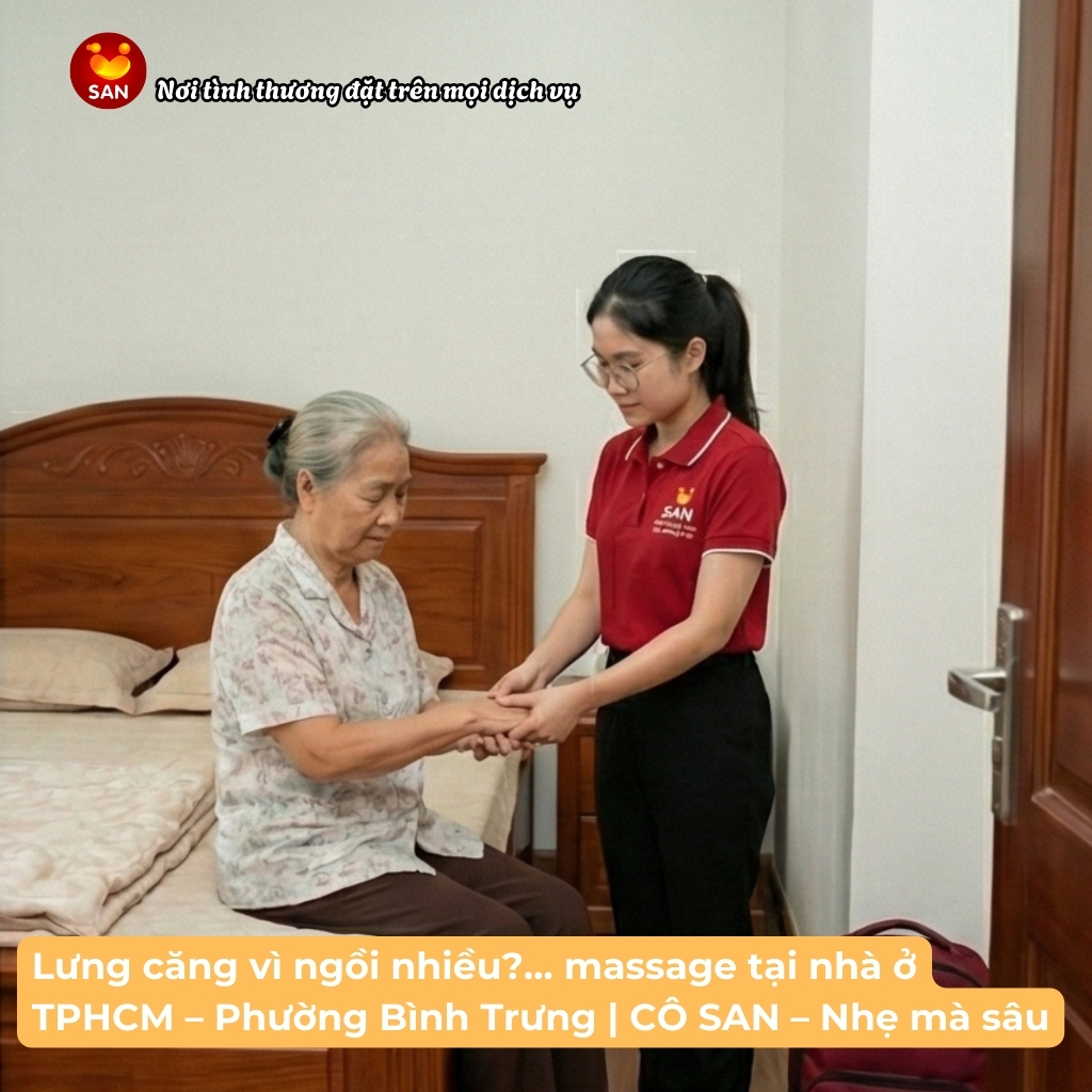 massage trị liệu tại nhà