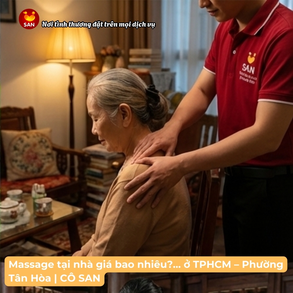 Massage tại nhà giá bao nhiêu