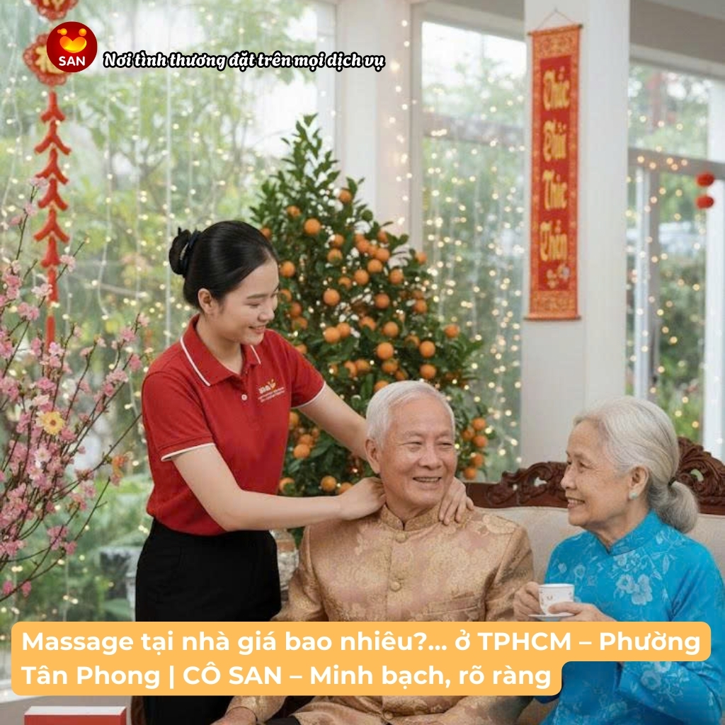 Massage trị liệu tại nhà