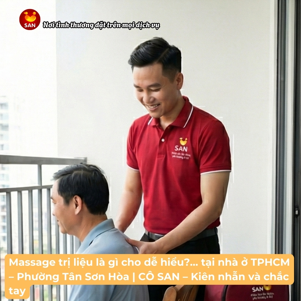 Massage trị liệu tại nhà TPHCM