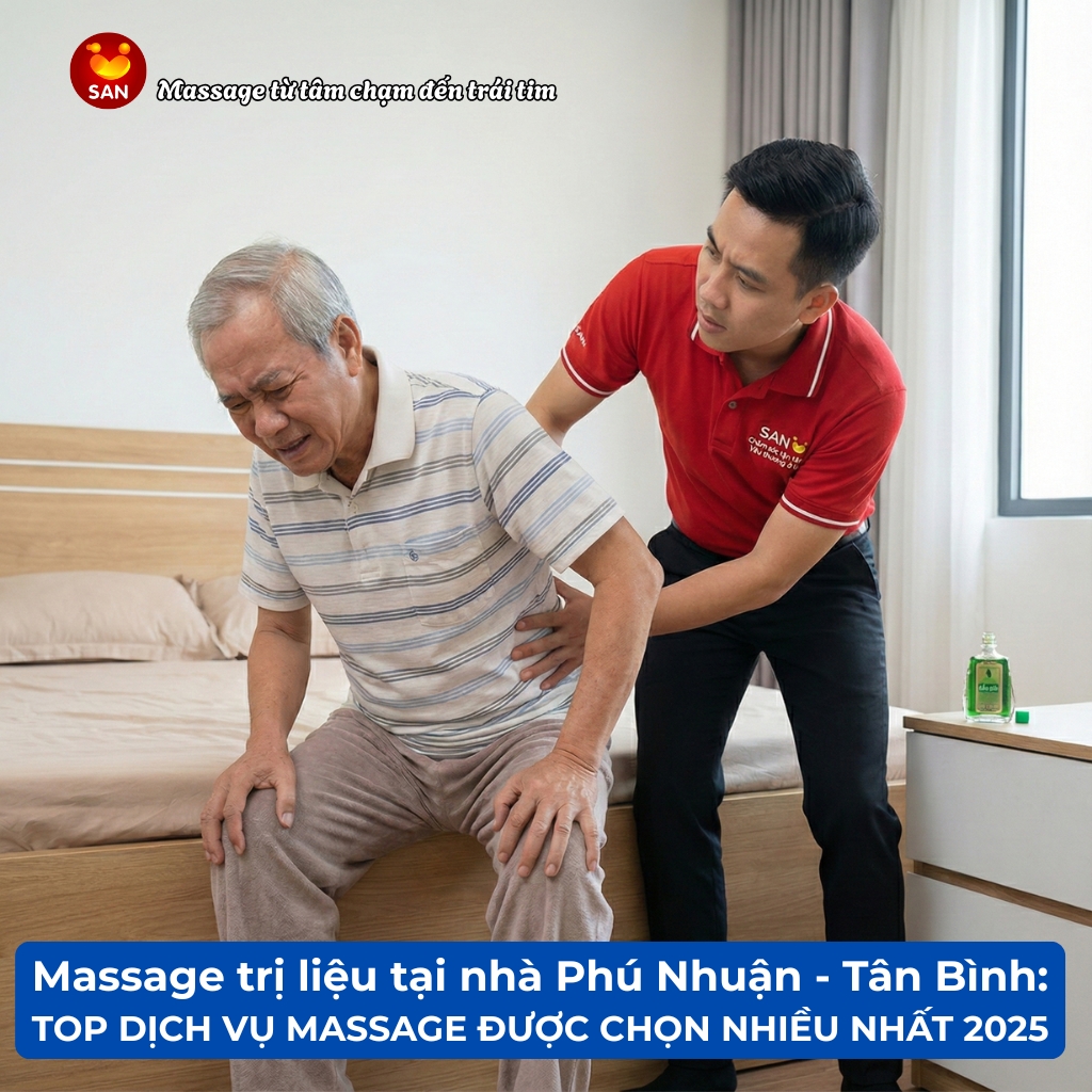 Massage trị liệu tại nhà