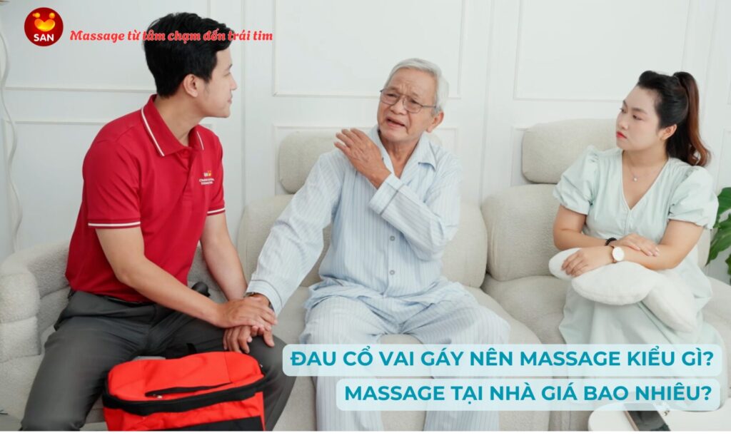 Massage vai gáy tại nhà