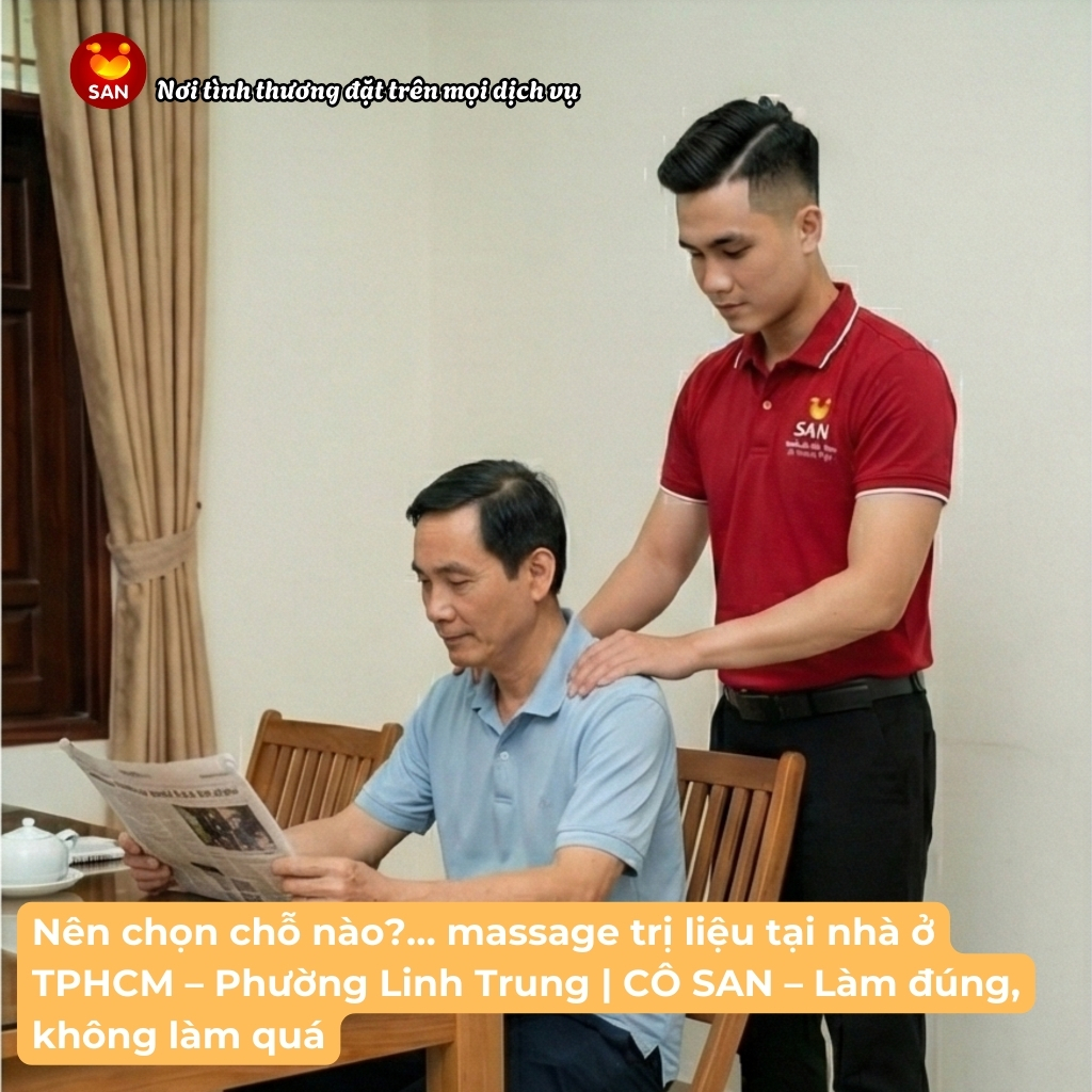 massage trị liệu tại nhà ở TPHCM
