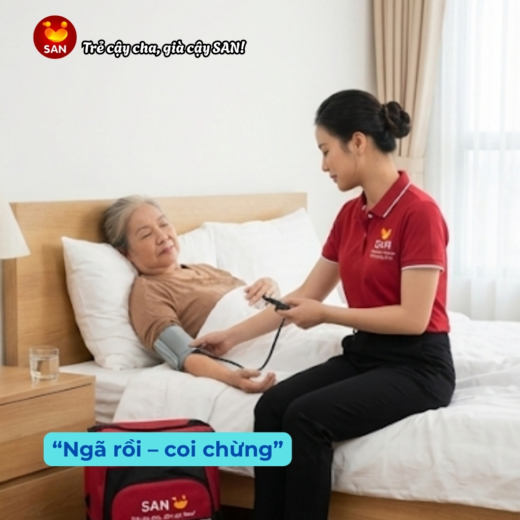 người già té ngã