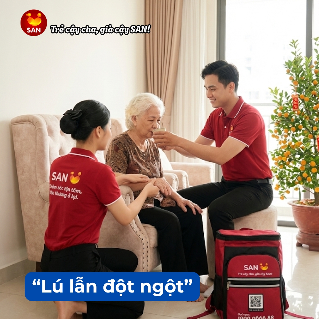 Lú lẫn đột ngột ở người già